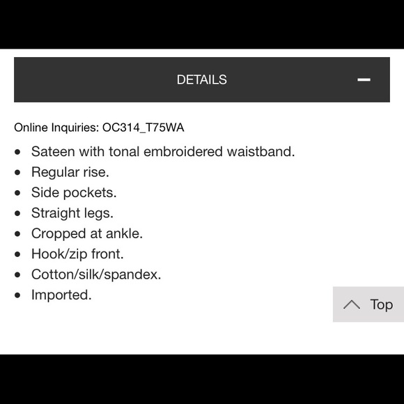 NWT Tory Burch Geoff Pants - Picture 3 of 8